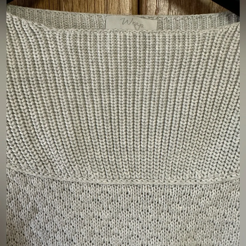Wrap London Cotton Sweater sz 2